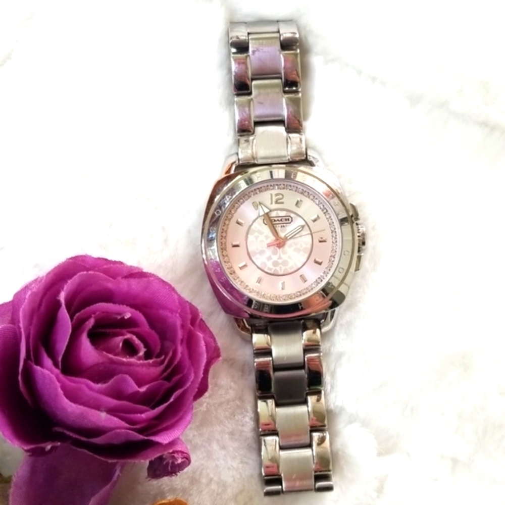 Coach boyfriend watch.
